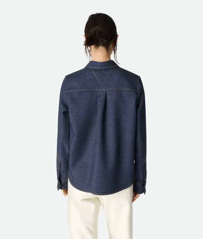 Chemise en laine mélangée Chemise en laine mélangée
