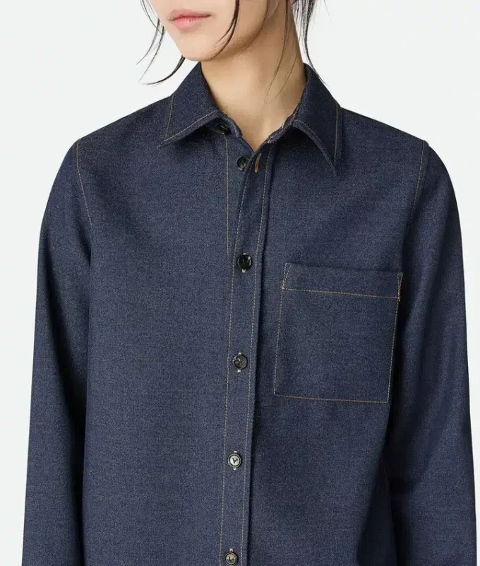 Chemise en laine mélangée Chemise en laine mélangée