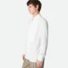 Chemise en popeline avec plastron