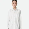 Chemise en popeline de coton Chemise en popeline de coton