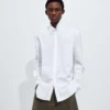 Chemise en popeline de coton