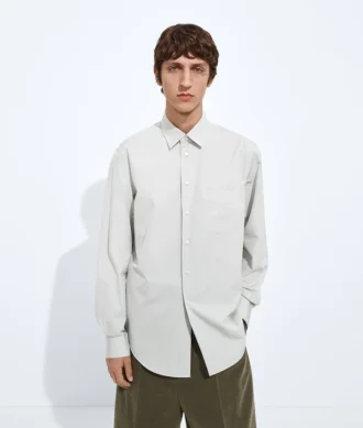 Chemise en popeline de coton