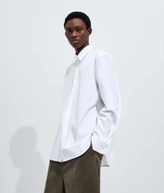 Chemise en popeline de coton