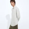 Chemise en popeline de coton