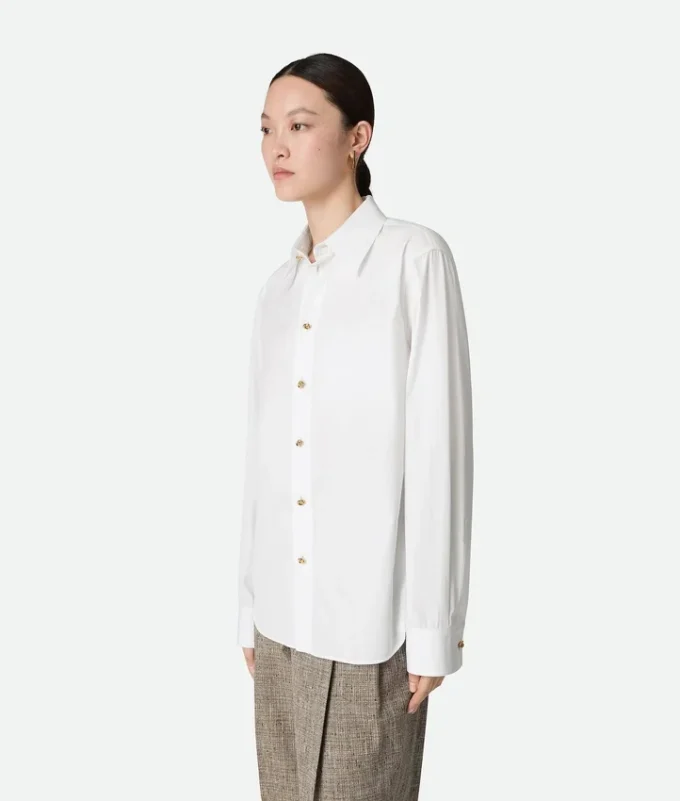 Chemise en popeline de coton Chemise en popeline de coton