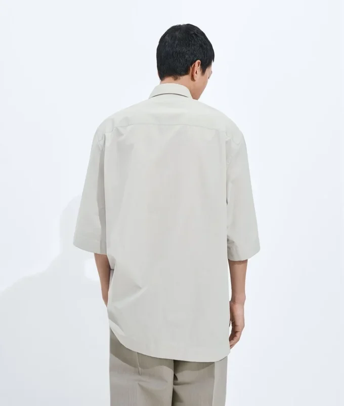 Chemise en popeline de coton Chemise en popeline de coton