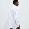 Chemise en popeline de coton