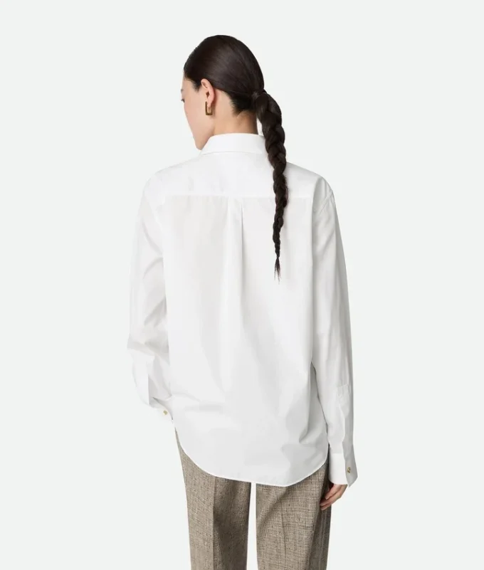 Chemise en popeline de coton Chemise en popeline de coton