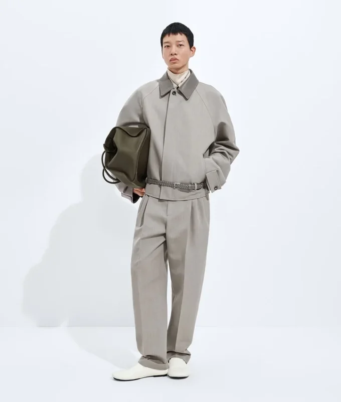 Pantalon en laine mélangée Pantalon en laine mélangée