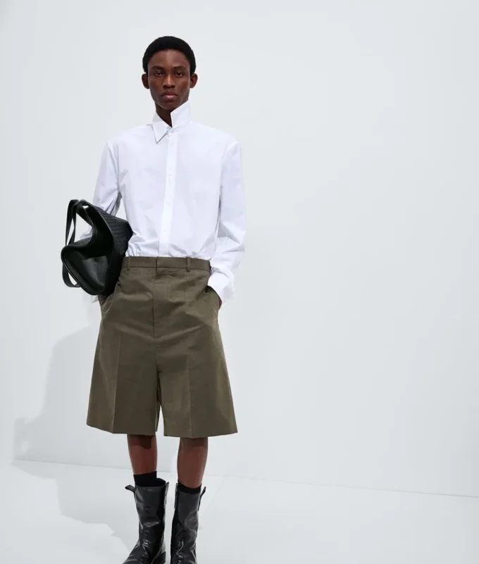 Chemise en popeline de coton