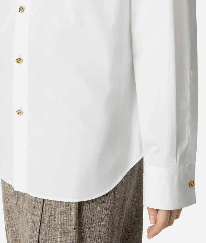 Chemise en popeline de coton Chemise en popeline de coton