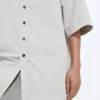 Chemise en popeline de coton Chemise en popeline de coton