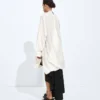 Chemise en taffetas de soie lavé