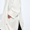 Chemise en taffetas de soie lavé