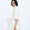 Chemise en toile de coton compacte