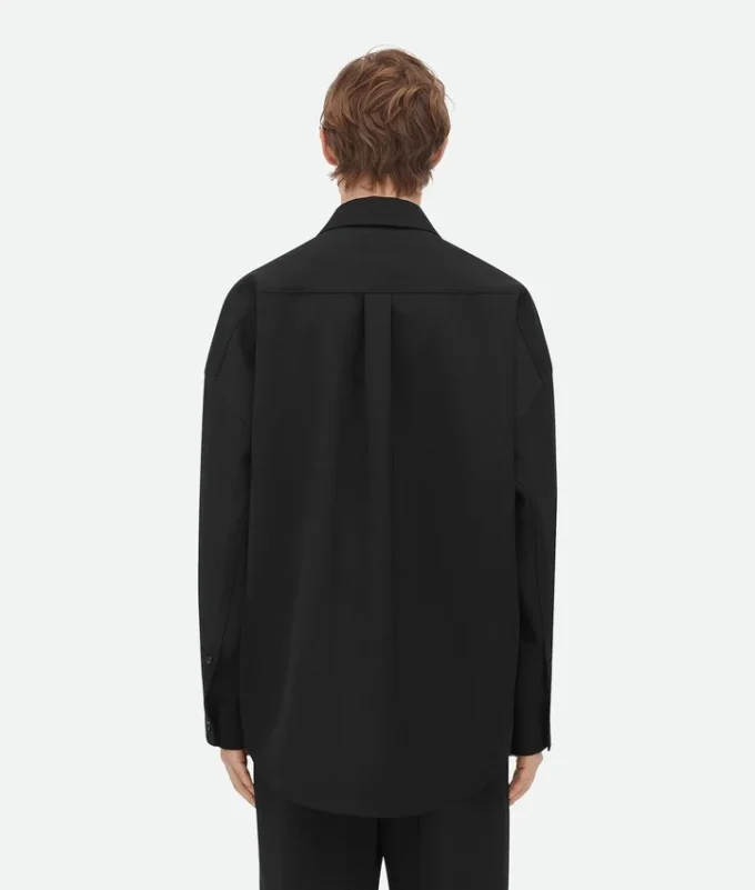 Chemise en twill de laine Chemise en twill de laine