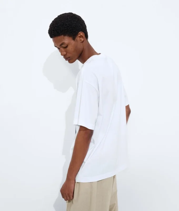 Chemise imprimée en jersey de coton