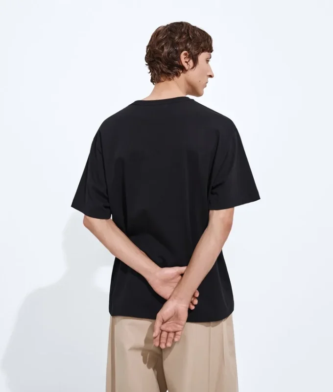 Chemise imprimée en jersey de coton Chemise imprimée en jersey de coton