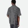 Chemise à rayures en coton et lin Chemise à rayures en coton et lin