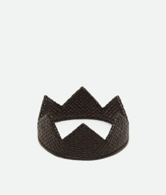 Couronne en cuir Intrecciato Couronne en cuir Intrecciato