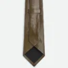 Cravate en cuir brillant