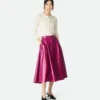 Culotte en cuir brillant