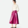 Culotte en cuir brillant
