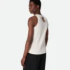 Débardeur en jersey de coton côtelé compact