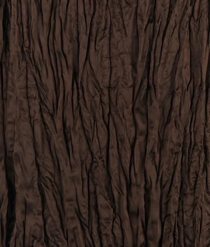 Débardeur en satin de viscose froissé
