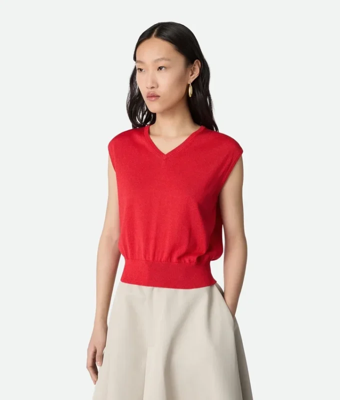 Ensemble deux pièces en coton et viscose