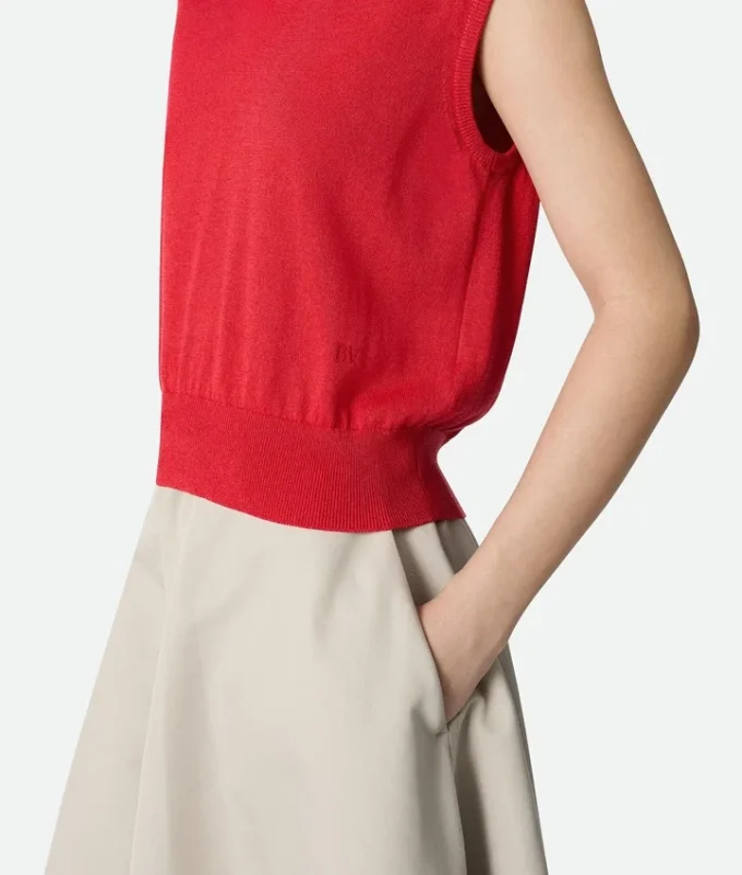 Ensemble deux pièces en coton et viscose