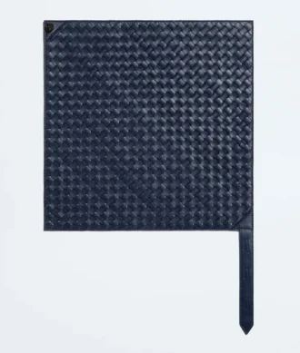 Foulard en cuir Intrecciato