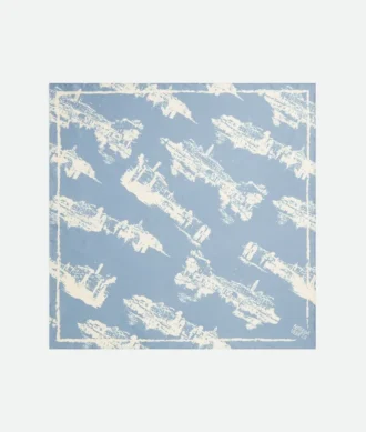 Foulard en soie « Carte postale italienne » Foulard en soie « Carte postale italienne »