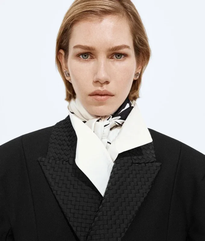Foulard en twill de soie