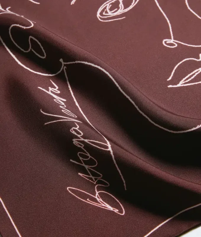 Foulard en twill de soie