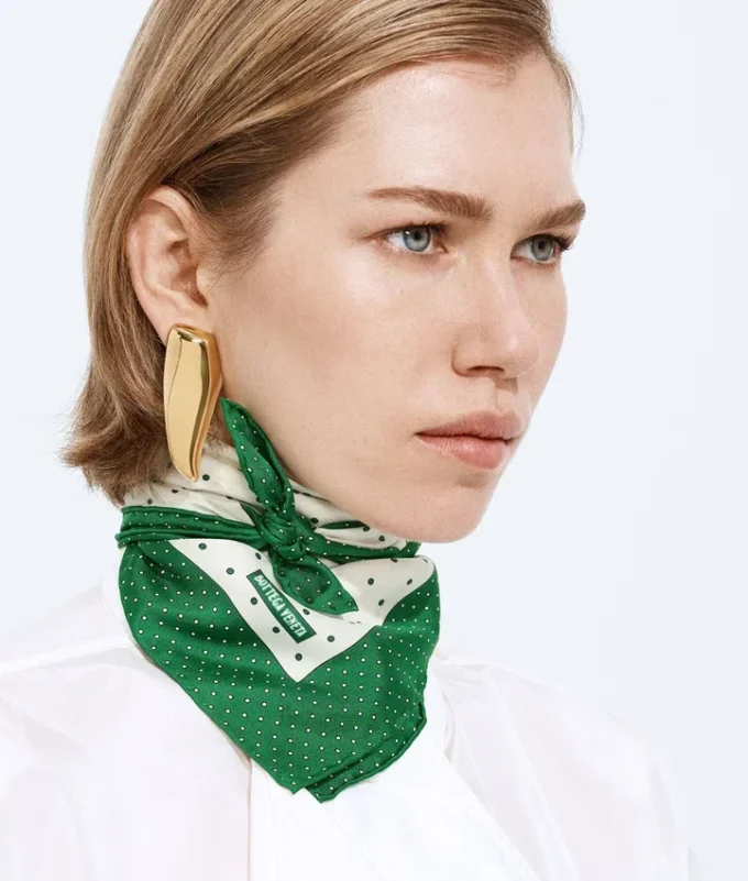 Foulard en twill de soie
