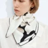Foulard en twill de soie