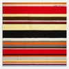 Foulard en twill de soie rayé