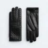 Gants en cuir Intrecciato