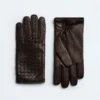 Gants en cuir Intrecciato