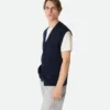 Gilet en laine côtelée Gilet en laine côtelée