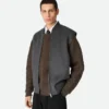 Gilet en laine double face Gilet en laine double face