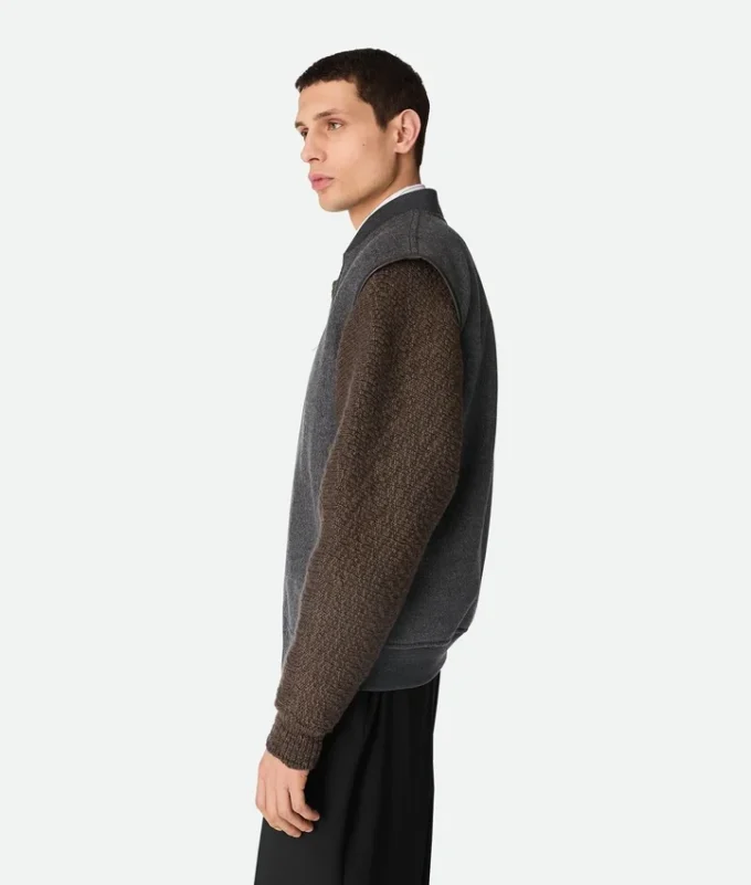 Gilet en laine double face Gilet en laine double face