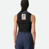 Gilet en laine mélangée