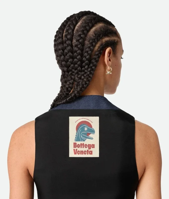 Gilet en laine mélangée