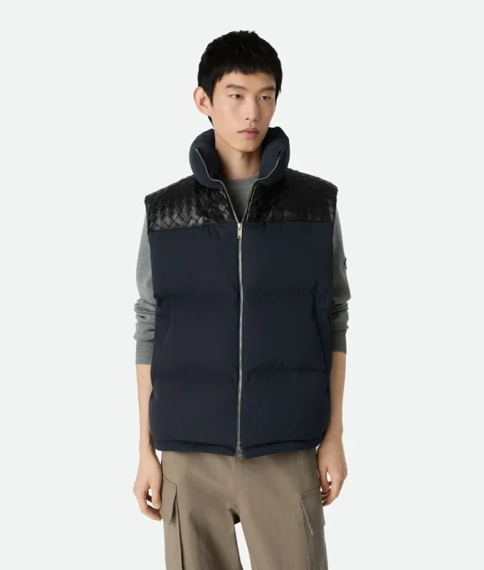 Gilet matelassé en nylon technique