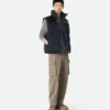 Gilet matelassé en nylon technique