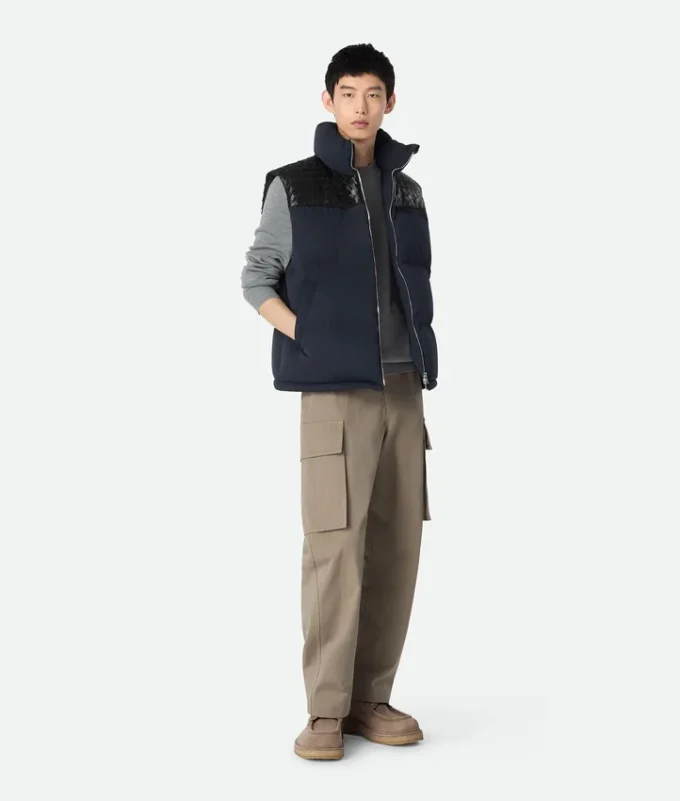 Gilet matelassé en nylon technique