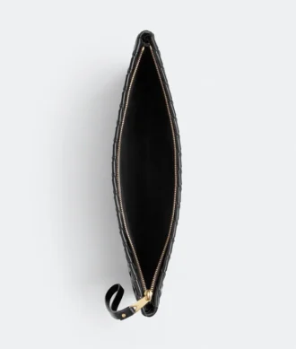 Grande pochette plate Intrecciato