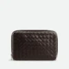 Grande pochette zippée Intrecciato Grande pochette zippée Intrecciato